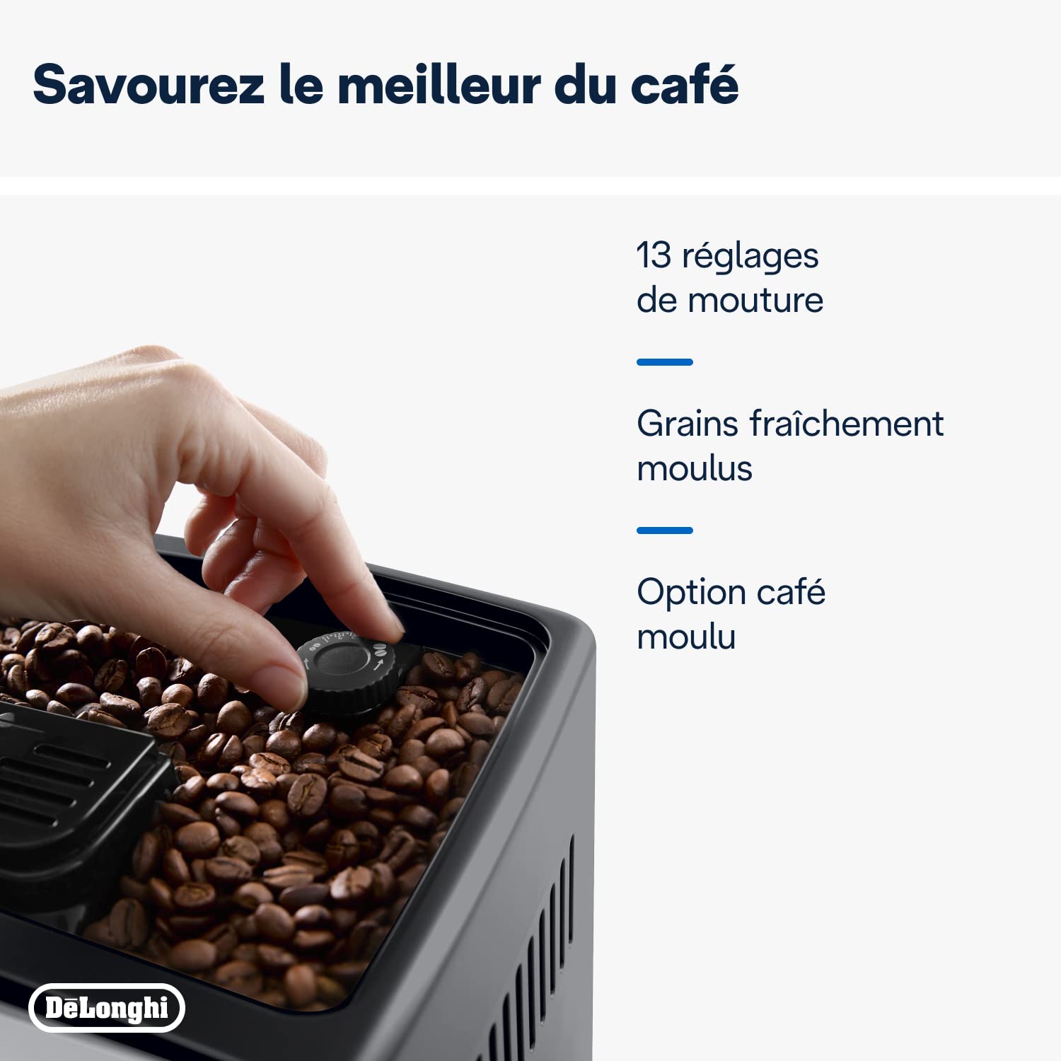 Dinamica Plus, Machine Expresso avec Broyeur, Système LatteCrema,, 1.8l, Noir