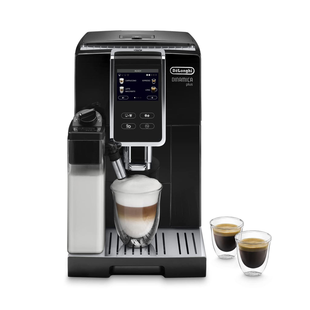 Dinamica Plus, Machine Expresso avec Broyeur, Système LatteCrema,, 1.8l, Noir