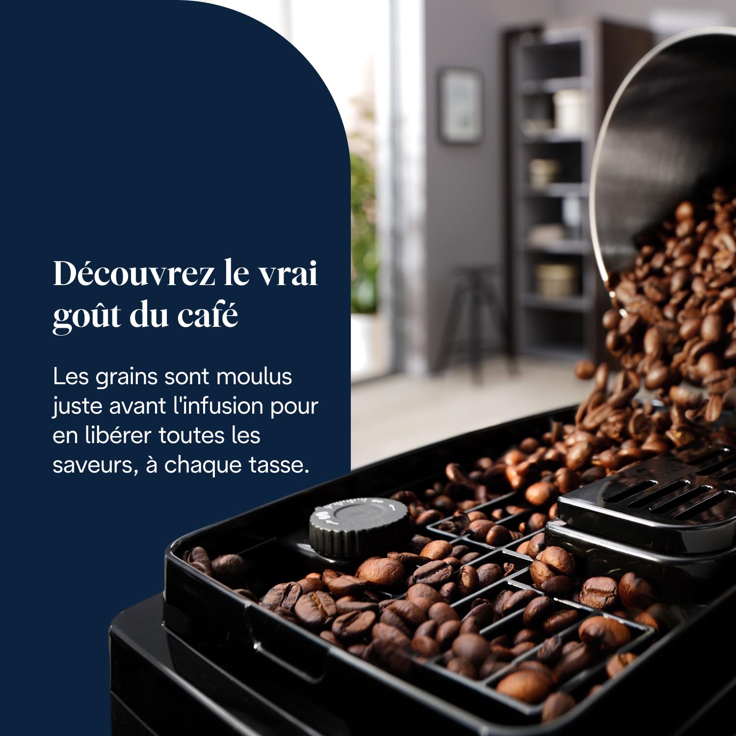 Magnifica Start - Perfetto Machine à Café Automatique avec LatteCrema Mousseur à Lait Automatique, Noir