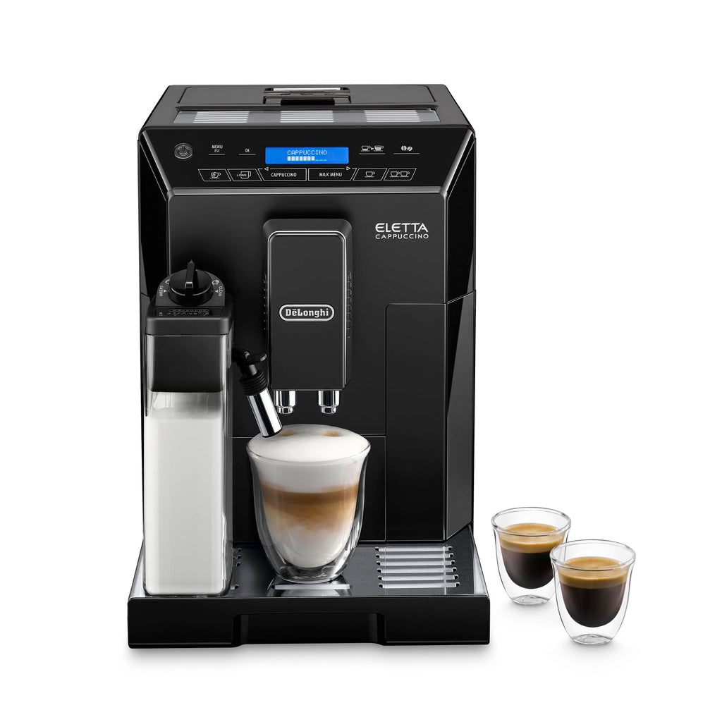 Eletta, Machine expresso avec broyeur, technologie exclusive boissons lactées, 2L,Noir