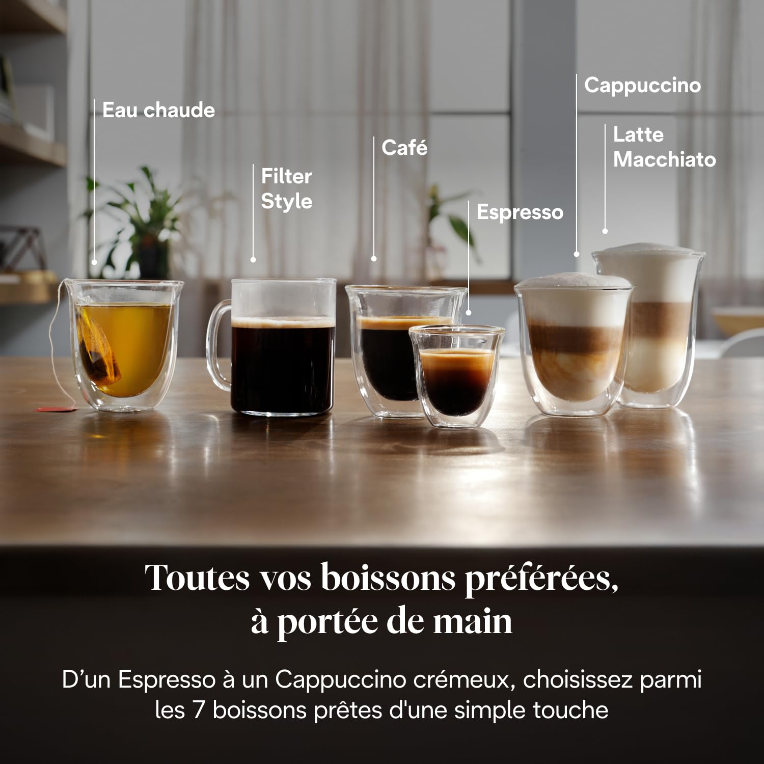 Magnifica Evo - Perfetto Machine à Café Automatique avec LatteCrema Mousseur à Lait Automatique, Argent et Noir
