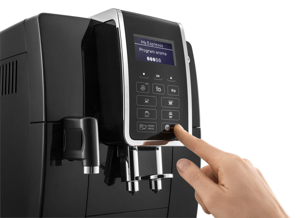 Dinamica Machine a Café Grain Cappuccino et Expresso, 1.8L, Noir