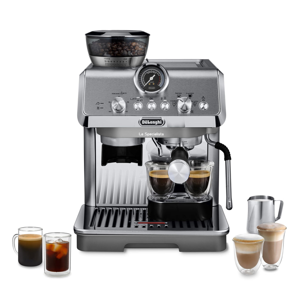 La Specialista Arte Evo, Machine à Café Espresso avec Fonction Cold Brew, Métal